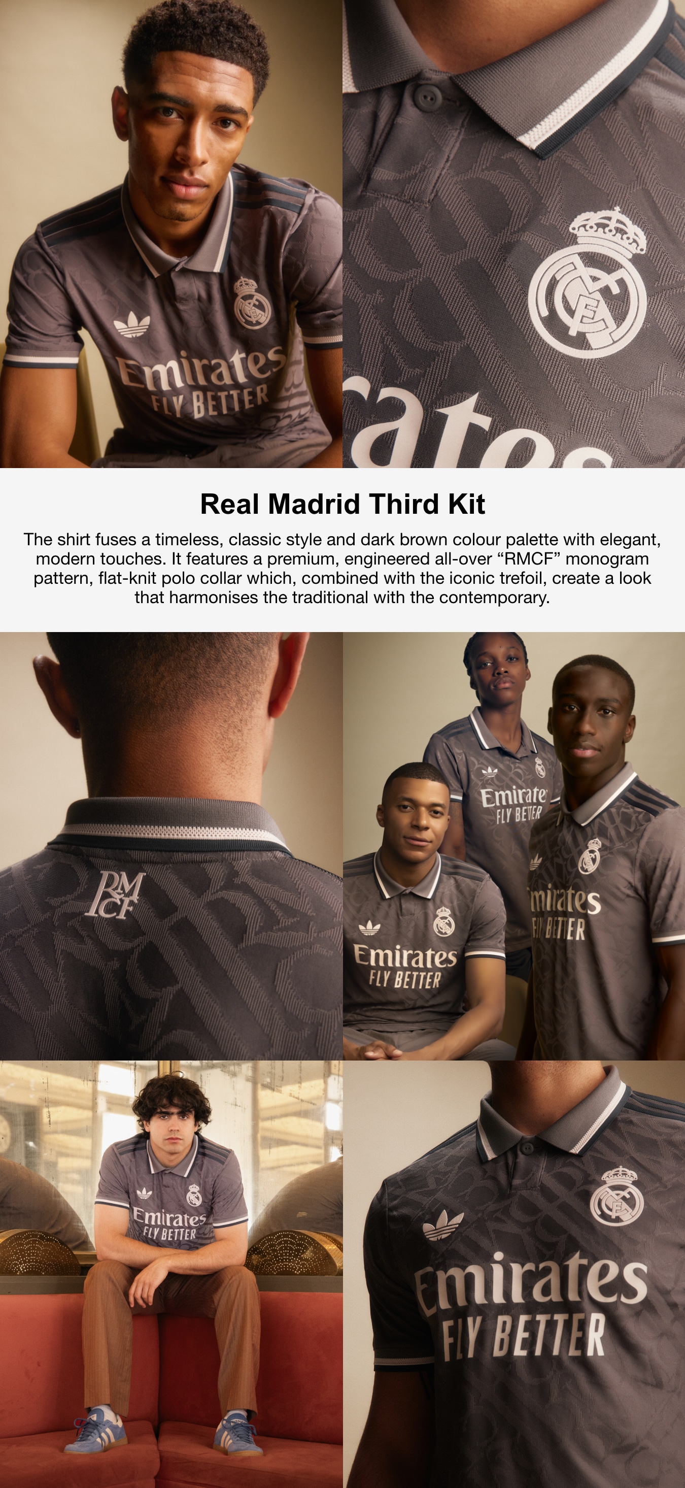 Real Madrid adidas Third Youthkit 2024-25